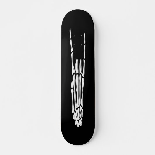 Rock Skeleton Hand Skateboard (Vorne)