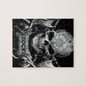 Rock Skull Puzzle (Horizontal)