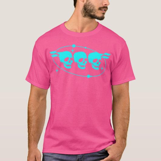 Rock Skulls Freund T-Shirt (Vorderseite)