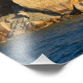 Rock Slabs, Pictured Rocks National Lakeshore, MI Fotodruck (Ecke)