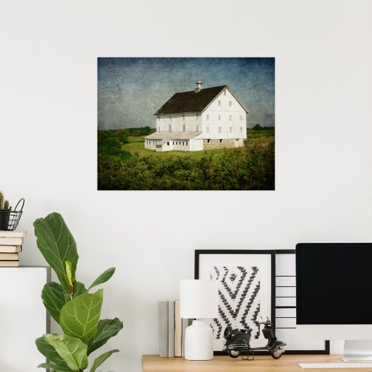 Rock Solid Barn Poster (Heimbüro)