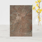 Rock Solid Copper Töne Karte (Gelbe Blume)