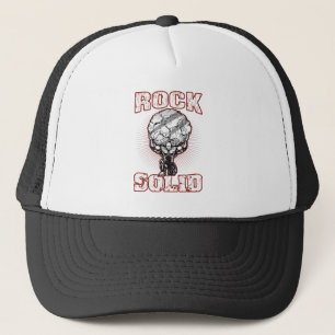 Rock Solid Gym Rats Fitness Fanatics & Motivation Truckerkappe
