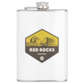 Rock Staat Park, Arizona Flachmann (Vorderseite)