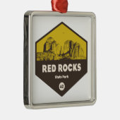 Rock Staat Park, Arizona Ornament Aus Metall (Rechts)