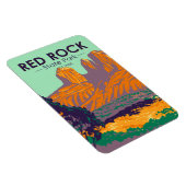 Rock Staat Park Arizona Vintag Magnet (Rechte Seite)