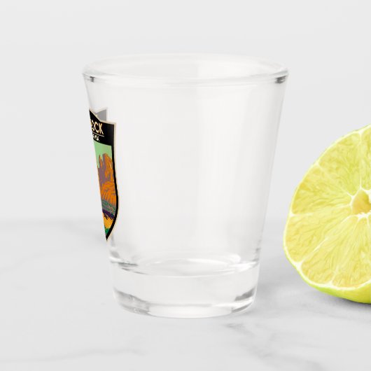 Rock Staat Park Arizona Vintag Schnapsglas (Rechts)