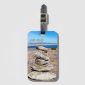 Rock Stacking Gepäckanhänger (Vorderseite Vertikal)