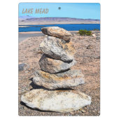 Rock Stacking Klemmbrett (Rückseite)