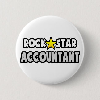 Rock Star Accountant Button