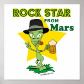 Rock Star aus Mars Poster (Vorne)