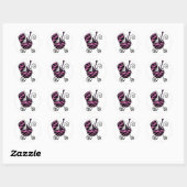 ROCK STAR Baby Girl Stickers (Blatt)