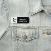 Rock Star Baby Showmarke Namensschild (Beispiel)