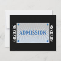 Rock Star Bar Mitzvah UAWG Repcard Schwarzes Silbe