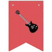 Rock Star Birthday Boy Wimpelkette (Erste Fahne)