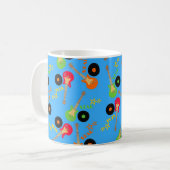 Rock Star Boy Geburtstagsparty Kaffeetasse (Vorderseite Links)