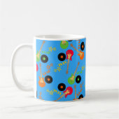 Rock Star Boy Geburtstagsparty Kaffeetasse (Links)