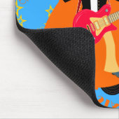 Rock Star Boy Geburtstagsparty Mousepad (Ecke)
