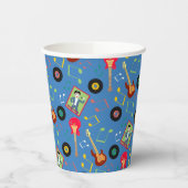 Rock Star Boys Band Geburtstagsparty Pappbecher (Links)