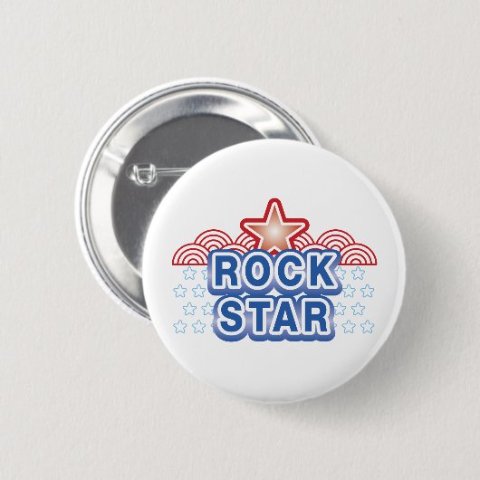 Rock Star Button (Vorne & Hinten)