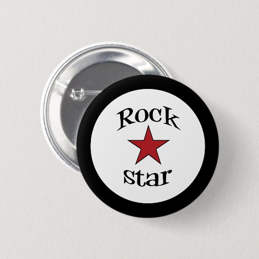 Rock Star Button (Vorne & Hinten)