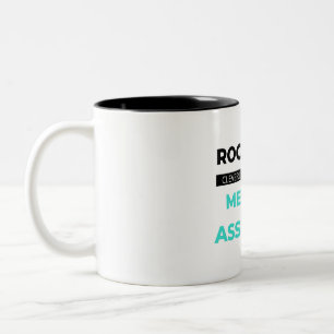 Rock Star Cleverly Disguised As A Medical 2 Zweifarbige Tasse