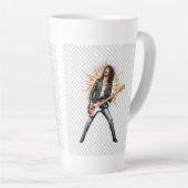 Rock star coffee latte milchtasse (Rechte Ecke)