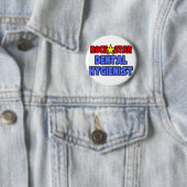 Rock Star Dental Hygienist Button (Beispiel)