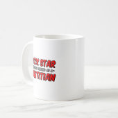 Rock Star.. Dietitian Kaffeetasse (Vorderseite Links)