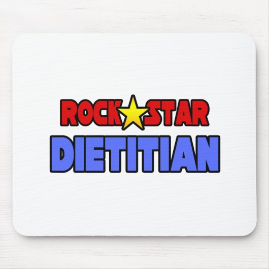 Rock Star Dietitian Mousepad (Vorne)
