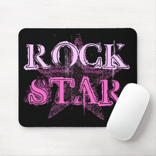 Rock Star Diva mousepad (Mit Mouse)