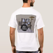 Rock Star Drummer Shirt (Rückseite)