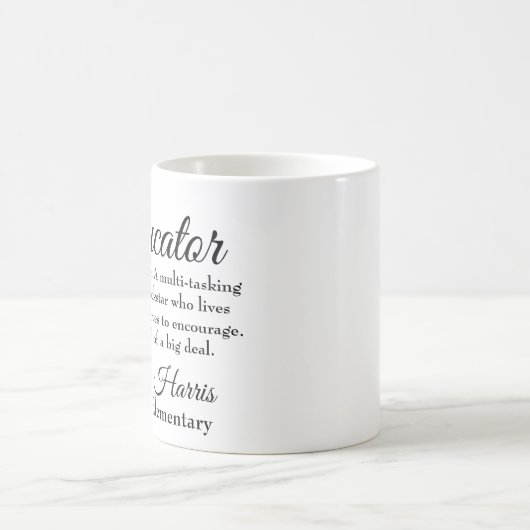 Rock Star Educator Kaffeetasse (Mittel)