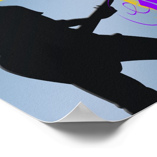 Rock Star Fantasy Poster (Ecke)