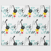 Rock Star Geschenkpapier (Flach)