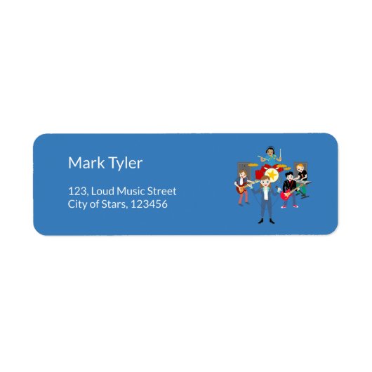 Rock Star Girl Band Geburtstagsparty (Vorne)