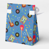 Rock Star Girl Band Geburtstagsparty Geschenkschachtel (Rückseite)