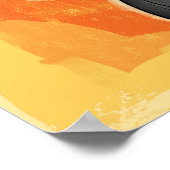 Rock Star Girl Poster (Ecke)