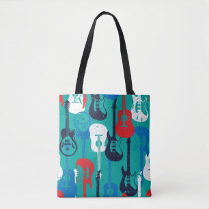 Rock Star: Grunge Gitarrenmuster Tasche