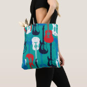 Rock Star: Grunge Gitarrenmuster Tasche (Von Nahem)