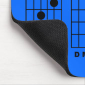 Rock Star Guitar Chords Funny Mousepad Spaß (Ecke)