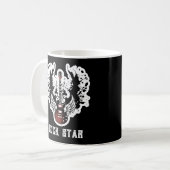 Rock Star Guitar Rock and Roll Tattoo Music Mug Kaffeetasse (Vorderseite Links)