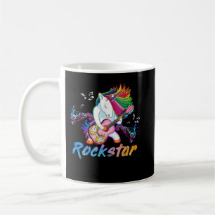 Rock star Guitar Rockin' Sängerin Kaffeetasse
