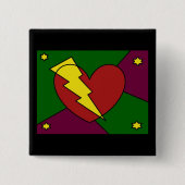 Rock Star Heart Button (Vorderseite)