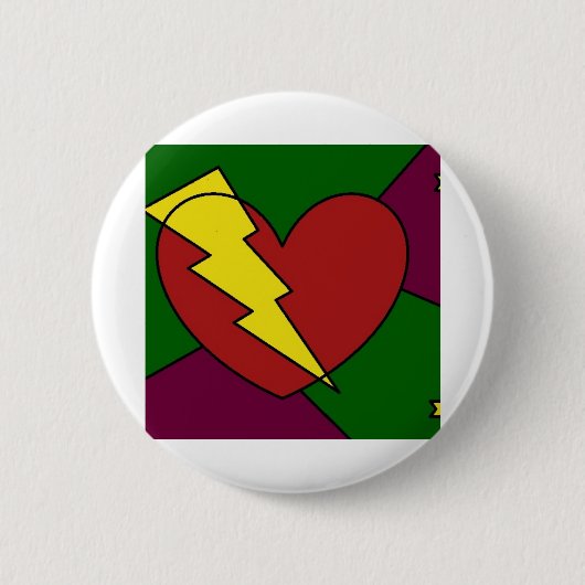 Rock Star Heart Button (Vorderseite)
