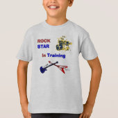 Rock Star im Training T-Shirt (Vorderseite)