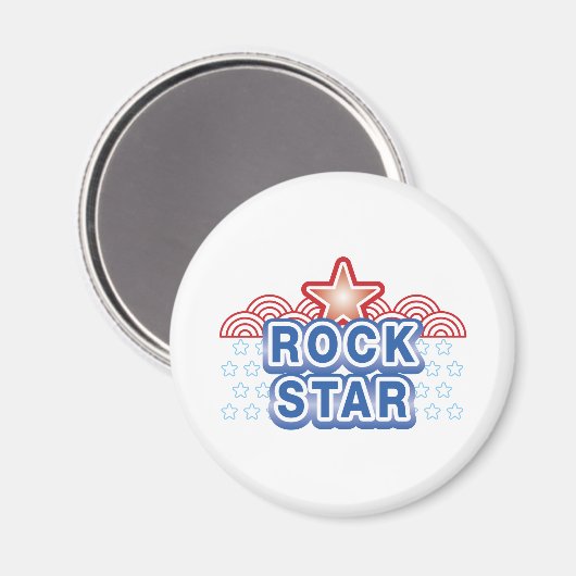 Rock Star Magnet (Vorderseite/Rückseite)