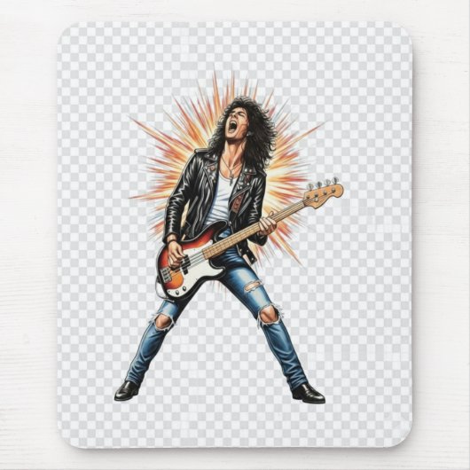 Rock star mousepad (Vorne)