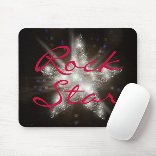 Rock Star Mousepad (Mit Mouse)