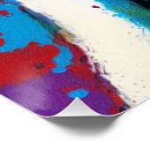 Rock Star Musician - Anime Goldendoodle Dog 008 Poster (Ecke)